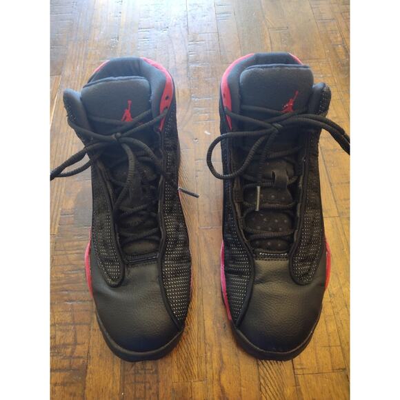 Nike Air Jordan Retro 13 -- Youth Boys Size 7Y -- Bred 2017 |414574-004| - Picture 5 of 6